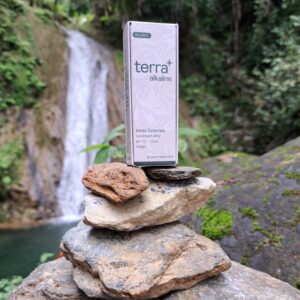 Terra alkaline na skałkach